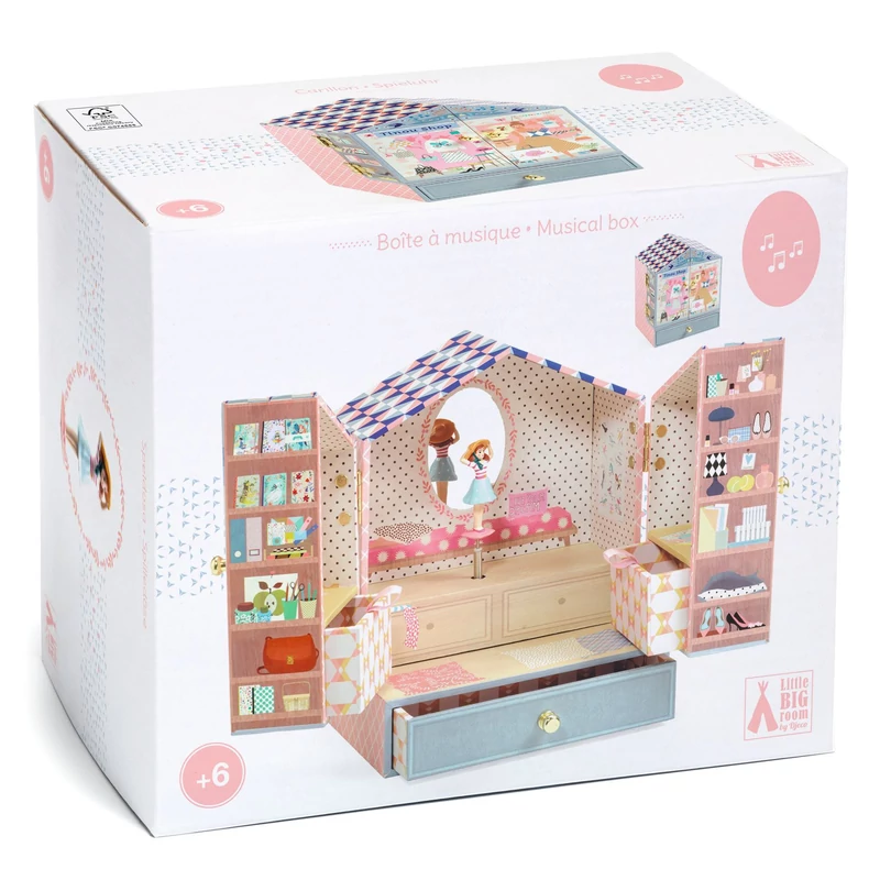 Zenélő ékszerdoboz - Tina boltja - Tinou shop