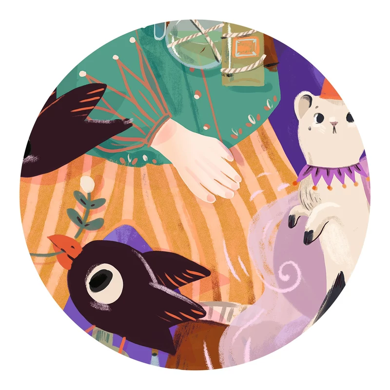 Óriás puzzle - Pio a kis valázsló, 36 db-os - Pio the magician