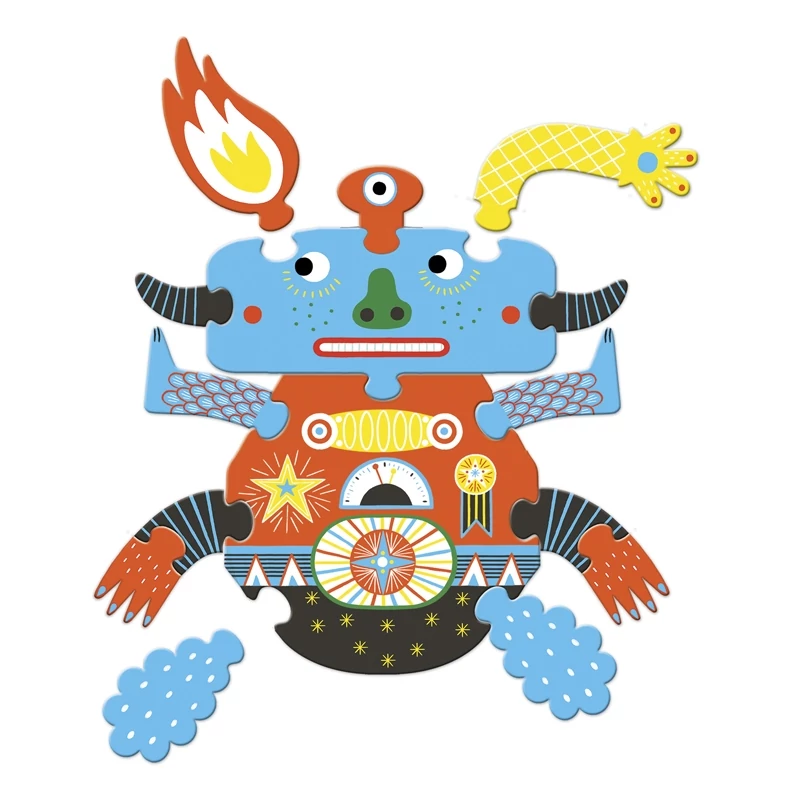 Óriás puzzle - SzörnyElek, 39 db-os - Barbazul