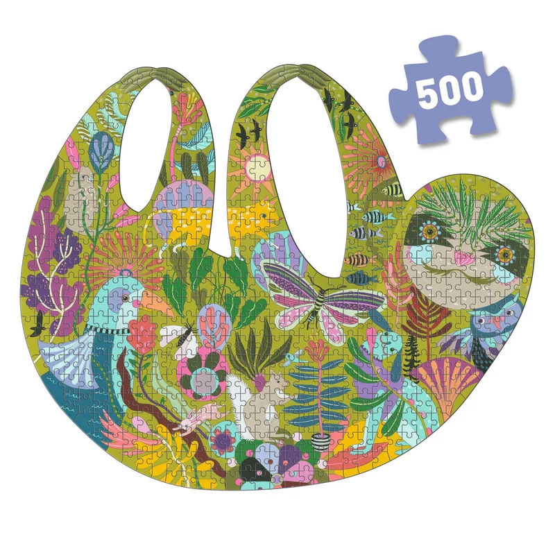Művész puzzle - Lajhár, 500 db-os - The sloth