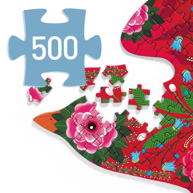 Művész puzzle - Madár, 500 db-os - Bird