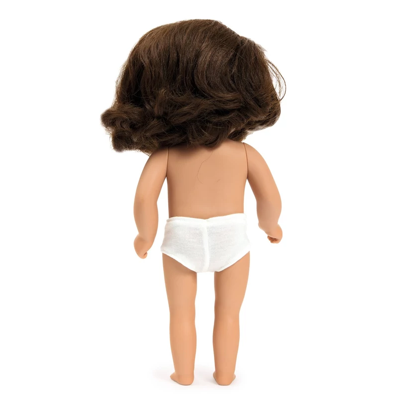 Játékbaba, hajas - Sötétbarna Rozi - Lovely Rosalie