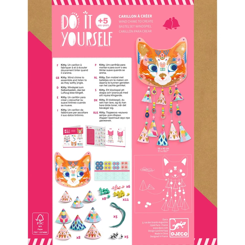 Készítsd magad! - Kitty szélcsengő - Kitty 