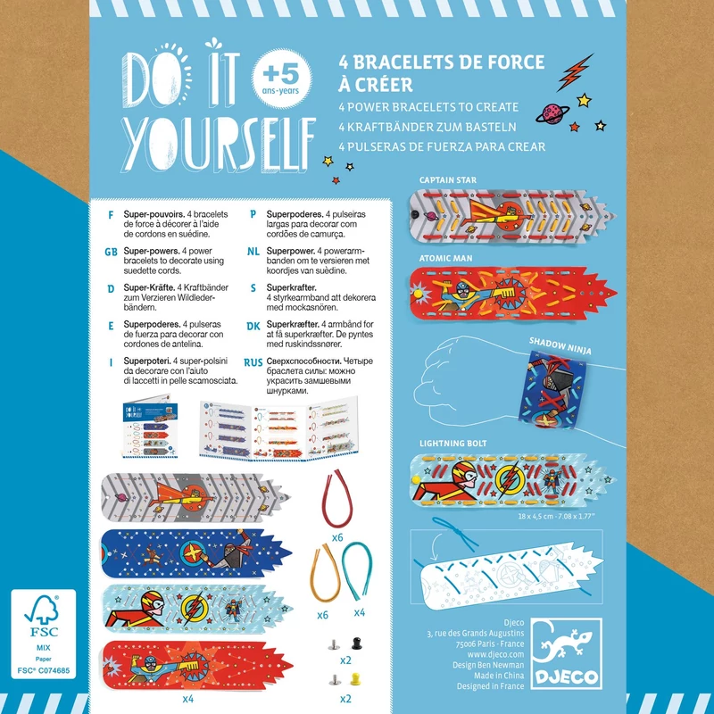Csináld magad! - Szupererő karkötő - Super-powers