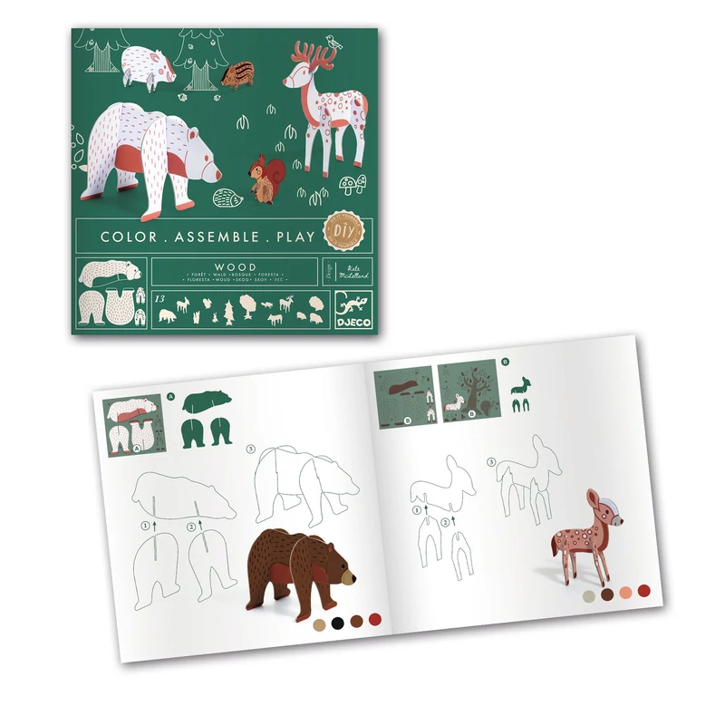 Készítsd magad! - Élet az erdőben 3D-ben - Wood