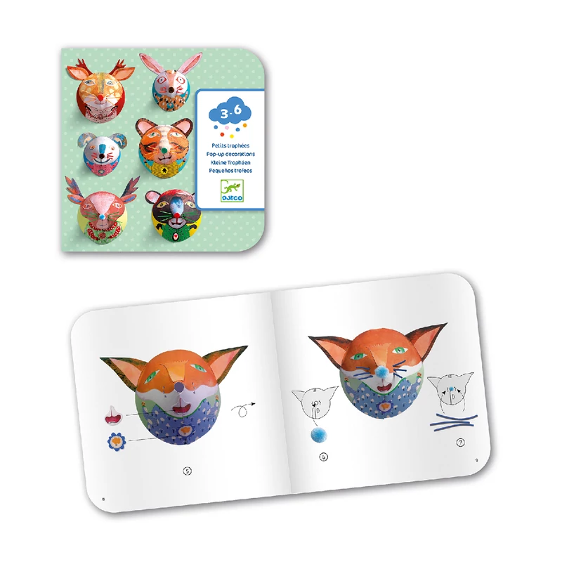 Papírszobor műhely - Trófea galéria - Portrait gallery