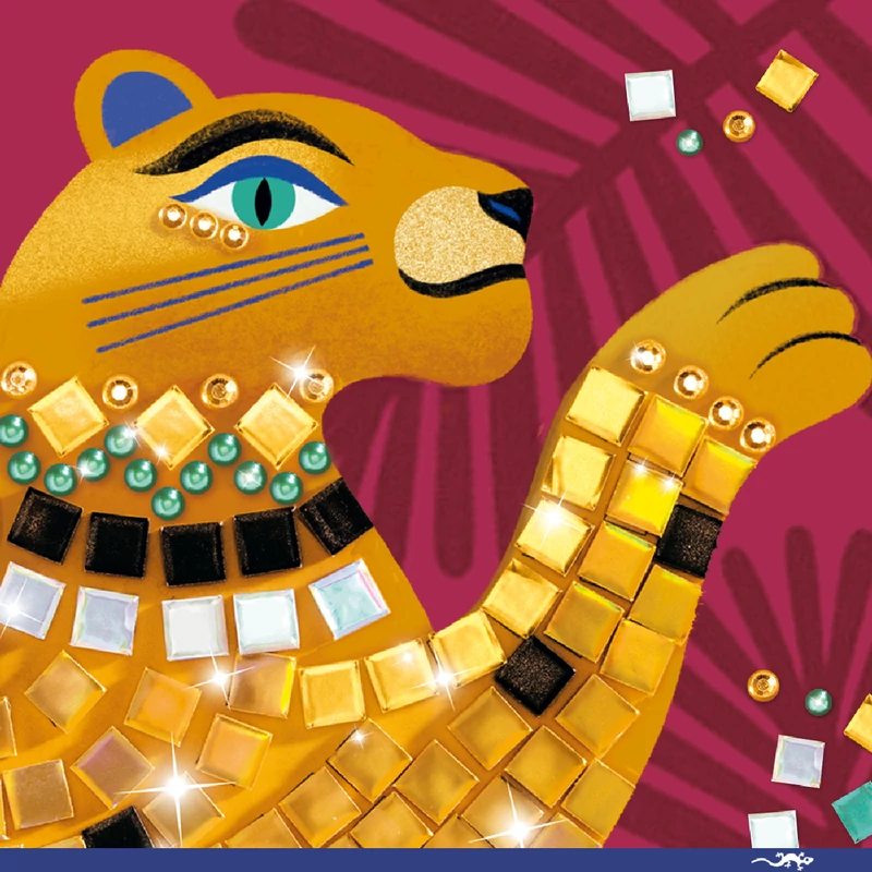 Mozaikkép készítés - A dzsungel mélyén - Deep in the jungle