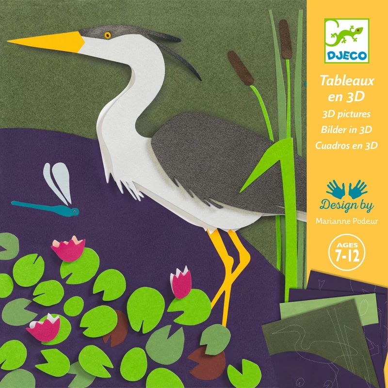 Művészeti műhely - 3D-s tavi életképek - By the Water