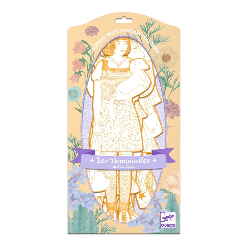 Színezés - Cindy Divat - Scout and friends