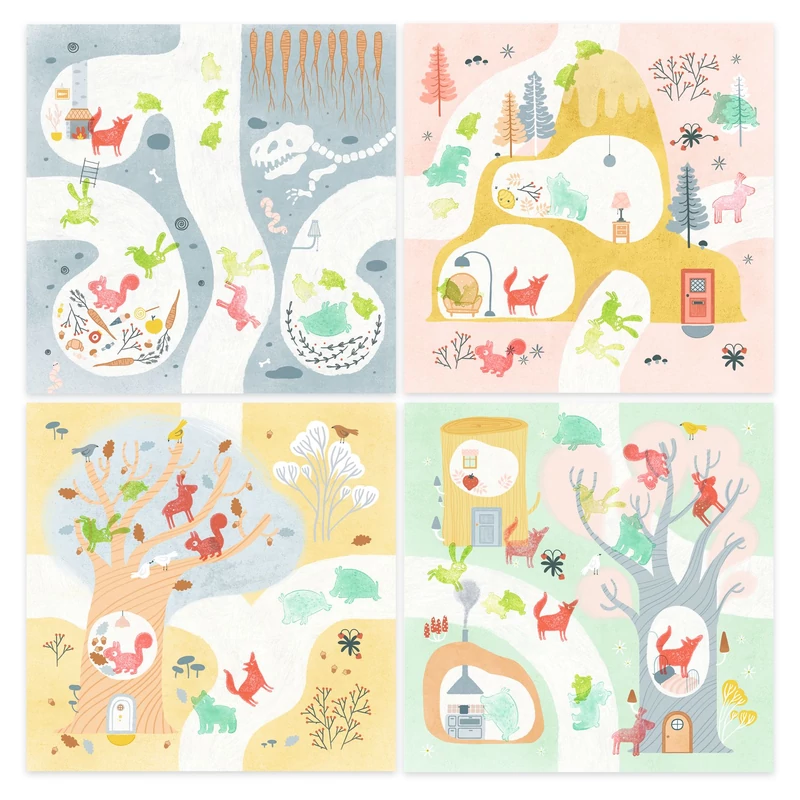 Kreatív nyomdakészlet - Erről-arról - Out and about